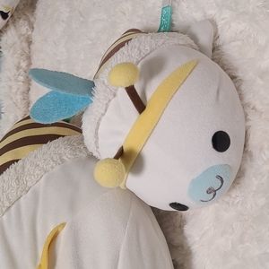 San-x Mamegoma Bee Costume Japanese Plush 9"